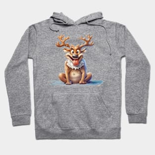 Funny Reindeer Hoodie